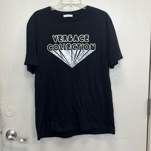 Versace Collection Men’s Black TSHIRT size XXL.  Pre owned barely worn